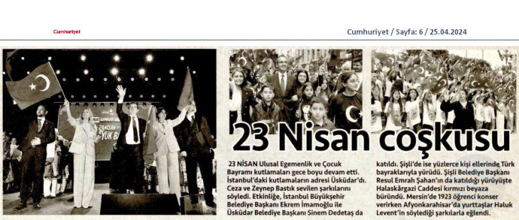 23 Nisan Coşkusu